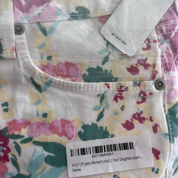 NEW NWT Not Your Daughters Jeans NYDJ Audrey Floral - Picture 7 of 8